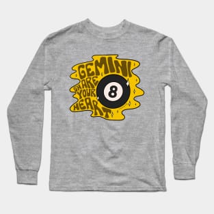 Gemini Magic 8 Ball Long Sleeve T-Shirt